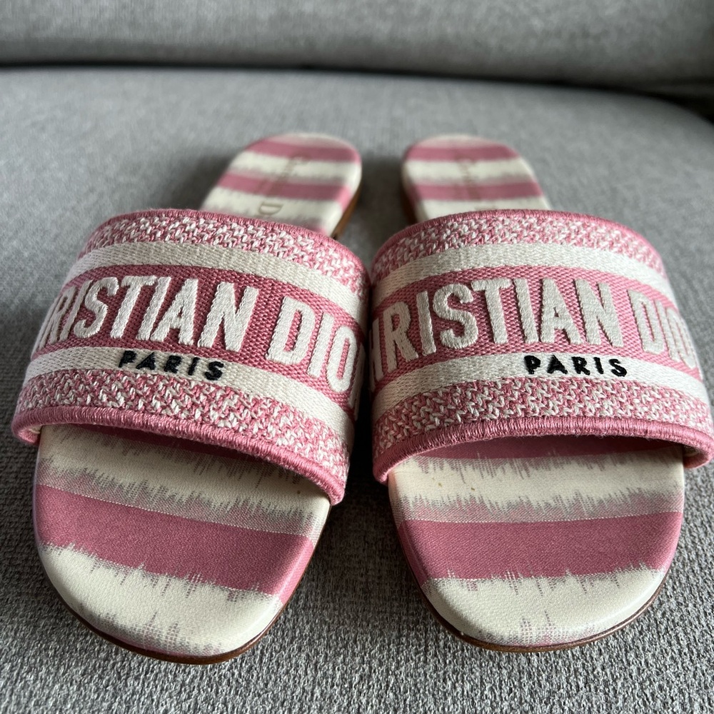 (SOLD) Dior Dway Slides (New w/o tags) - Picture 9 of 12